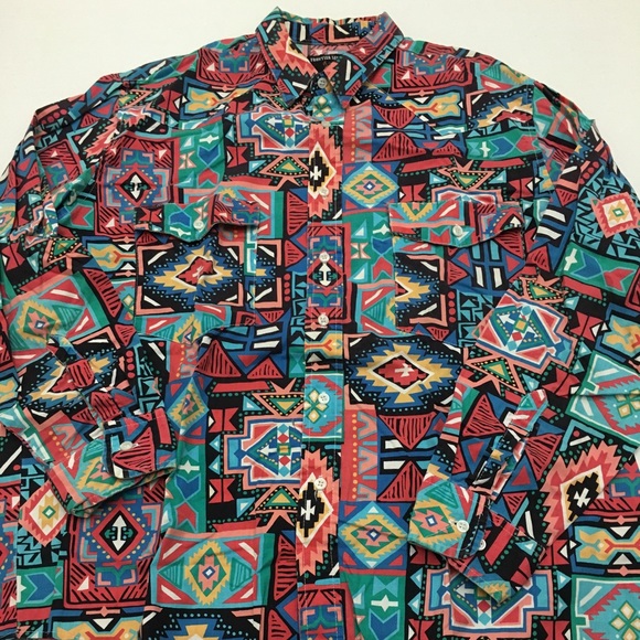 indian pattern shirt